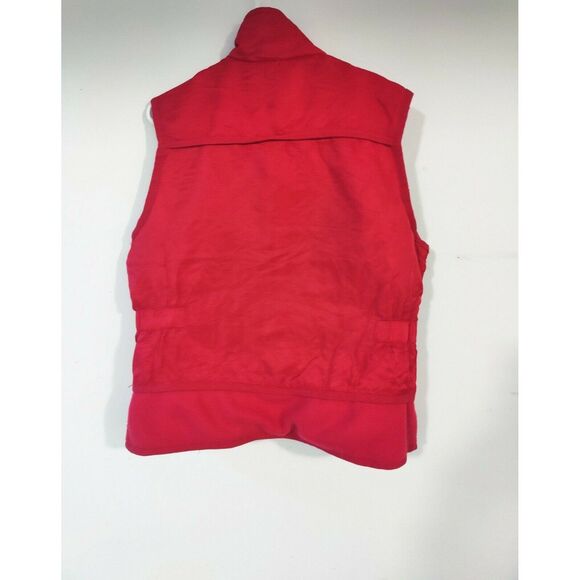 Vintage winter red Vest Climate Zone outdoors pockets size M - Picture 2 of 8